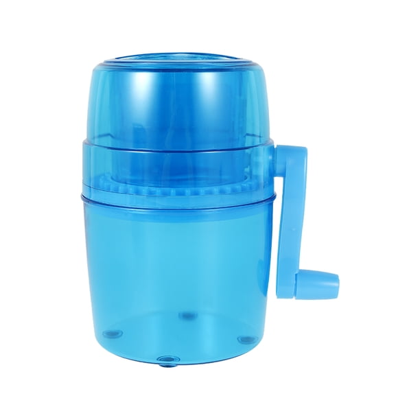 Muyoka Trituradora de hielo con manivela portátil, máquina trituradora Manual, fabricante de conos de nieve para el hogar Muyoka Hogar