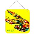 thumbnail image 1 of Crawfish Craw Time Aluminium Metal Wall Or Door Hanging Prints, 1 of 1