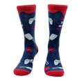 thumbnail image 3 of Men's Gaming Makes Me Less Murdery Socks Funny Video Gamer Footwear, 3 of 4