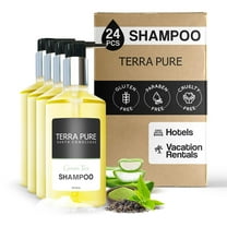 Terra Pure Green Tea Shampoo, 10.14 oz. With Organic Honey And Aloe Vera (Case of 24)
