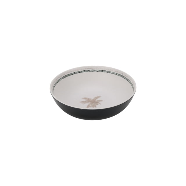 Hometrends Palm Bamboo Melamine Bowl 7.5 Inch