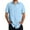 E-Light Blue, variant on 2025 Men Shirts Mens Summer Casual Romper Men Beach Seaside Classic Short Sleeve Shirt Sleeved Shirt Bowling Shirt Mens Bodysuit Shirt Button Closure Shirt Summer Cool Button