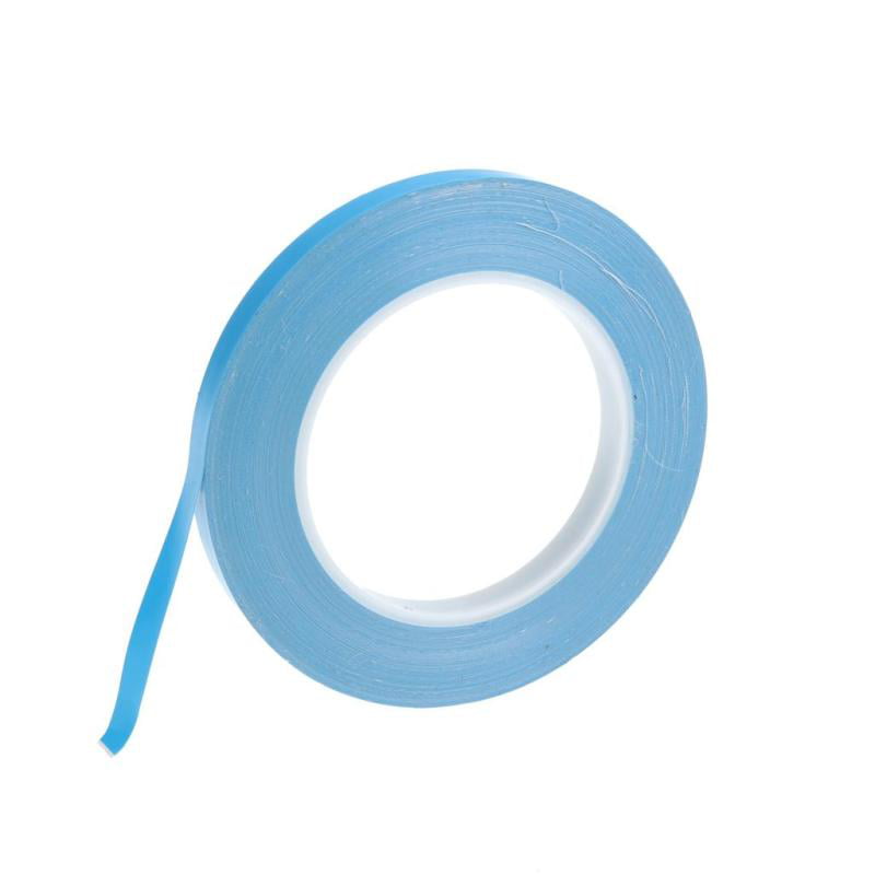 25mm x 25 Meters High Performance Double Sided Thermal Conductive Adhesive Tapes Apply to Heatsink LED IGBT IC Chip Computer CPU GPU Modules 