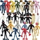 thumbnail image 3 of Juguete de peluche con cabeza de sirena para niños, muñeco de peluche con cabeza de sirena blanca y negra de 30-55cm, figuras de personajes de terror, juguetes de regalo de cumpleaños, 3 of 5