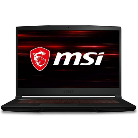 MSI GF63 Thin Gaming & Entertainment Laptop (Intel i7-10750H 6-Core, 8GB RAM, 512GB SSD, 15.6" Full HD (1920x1080), Nvidia RTX 3050, Wifi, Bluetooth, Webcam, 1xUSB 3.2, 1xHDMI, Win 10 Home)
