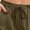 Army Green, variant on Taqqpue Womens Linen Shorts 5 Inch under 10 Dollars Elastic Waist Plus Size Athletic Shorts Solid Color Fashion Comfy Drawstring Casual Pocket Loose Shorts Pants Clearance for Women