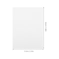 thumbnail image 2 of KALLORY 10Pcs Blank Business Cards Sublimation Business Card Blanks for Printing White Pet Plastic, 2 of 7