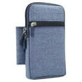 thumbnail image 1 of 6.3-inch Cellphone Waist Pouch Detachable Solid Color Protective  Smart Phone Storage Bag Pack Accessories, 1 of 9