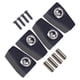 thumbnail image 5 of 4x Bloqueo de cuerdas de guitarra con tornillos Fuerte Reemplaza piezas Bloqueo de cuerdas de bloque de latón Negro, 5 of 9