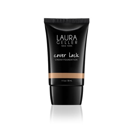 Laura Geller Cover Lock Cream Foundation, Deep, 1 Fl Oz