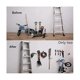 thumbnail image 5 of 2 Pack Garage Hooks Double Hooks Wall Hooks For Wall Mount Heavy Duty Storage Power Tools Ladder Ut, 5 of 5