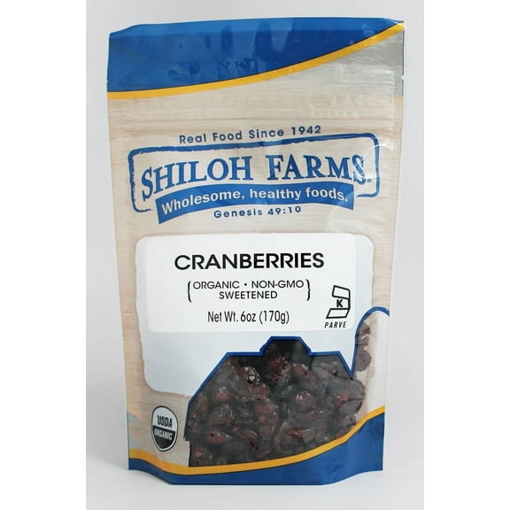 Shiloh Farms Organic Cranberries - 6 oz