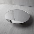 thumbnail image 4 of Acrylic Mirror Tray Vanity Tray Candle Tabletop Centerpieces Bathroom Countertop Decor for Sundries , Round, 4 of 9