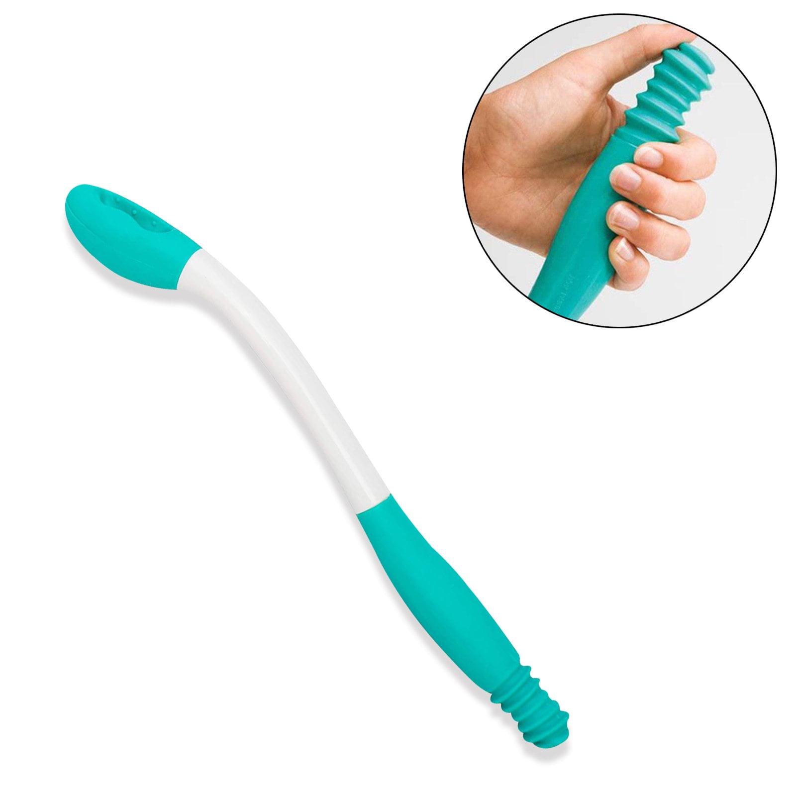 Assistant Bottom Wiping Toilet Aid, Toilet Tissue Aids Tools with 15.7Inch Long Reach Comfortable Bottom Wiper, Elderly Pregnant Woman Disabled People Toilet Self Wiping Helper