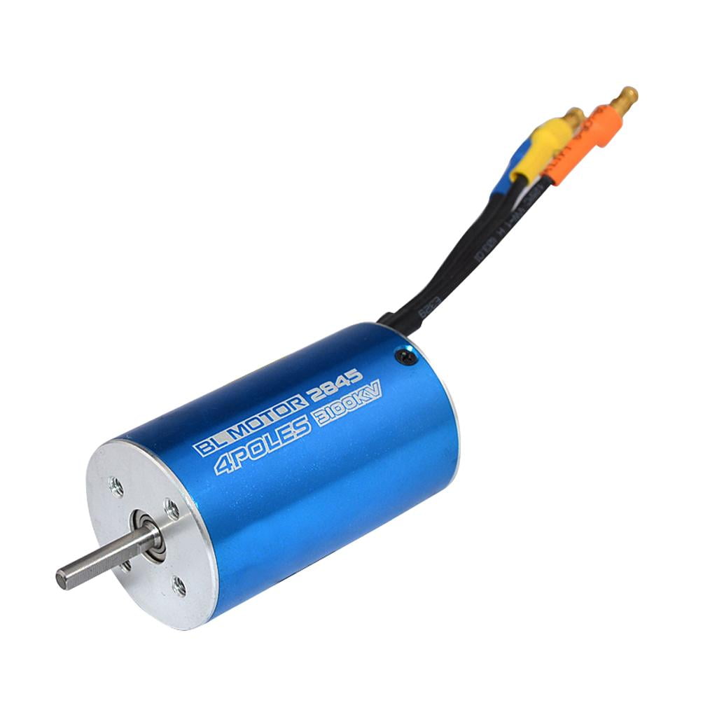 KingVal 2845 3100KV Waterproof Brushless Motor – 3.175mm Shaft For 1/14 RC Cars, CNC Aluminum, High Torque - View #11