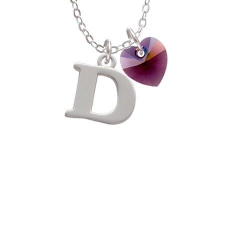Bicone Crystal Necklace Delight Jewelry Resin Purple Hippopotamus Honey 18