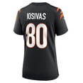 thumbnail image 3 of Women's Nike Andrei Iosivas  Black Cincinnati Bengals Team Game Jersey, 3 of 6