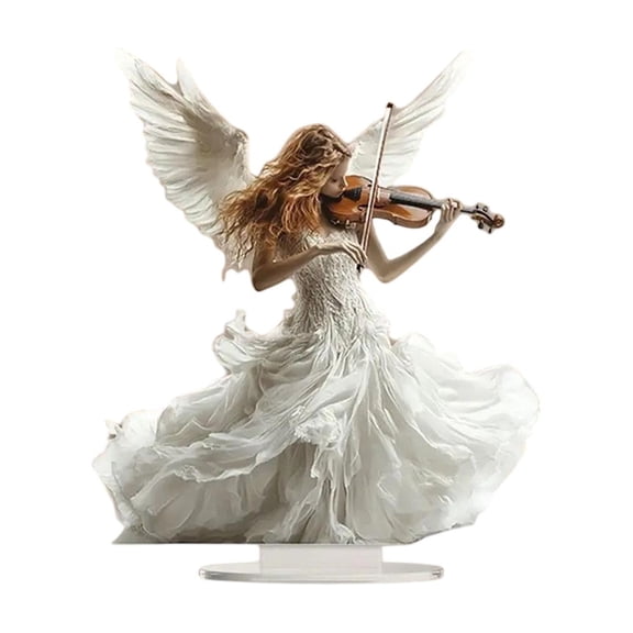A 2D Acrylic Tabletop Ornament For Living Room Bedroom Windowsill Standing Decor With Classic And Modern Art