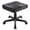 Black, variant on VECELO Mobile Footrest with Wheels, Height Adjustable Swivel Rolling Stool Chair, Ottoman Footstool Game Stool for Gaming Home Office, Brown