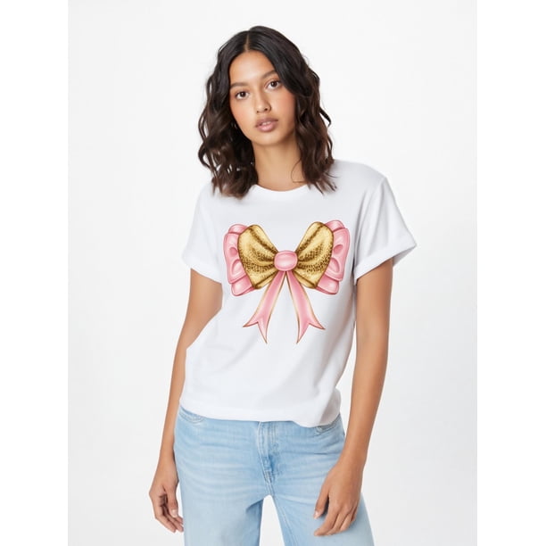 Camiseta de mujer con estampado de Cupido de San Valentín: suave y cómoda, de cuello redondo, manga corta, informal, para adultos, hombres, mujeres, adolescentes, jóvenes.