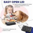 thumbnail image 3 of Cat And Dog Paw Print Stamp Pad Pet Paws Ink Pad Safe Pet Friendly Ink Pad No Mess For Puppy Kitten Memory Keepsake (black Ink), 3 of 5