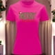thumbnail image 3 of Playera Blusa Con Estampado Merry Christmas Estilo Animal Print Ropa Para Mujer Color Fucsia Talla Chica Marca Emil SaEs, 3 of 4
