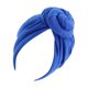 thumbnail image 1 of Guardurnaity Turbante Hijab musulmán con nudo de 2 capas, gorro elegante con cubierta en espiral, gorro de cabeza ancha, gorros de moda, accesorios Sombreros azul real, 1 of 6