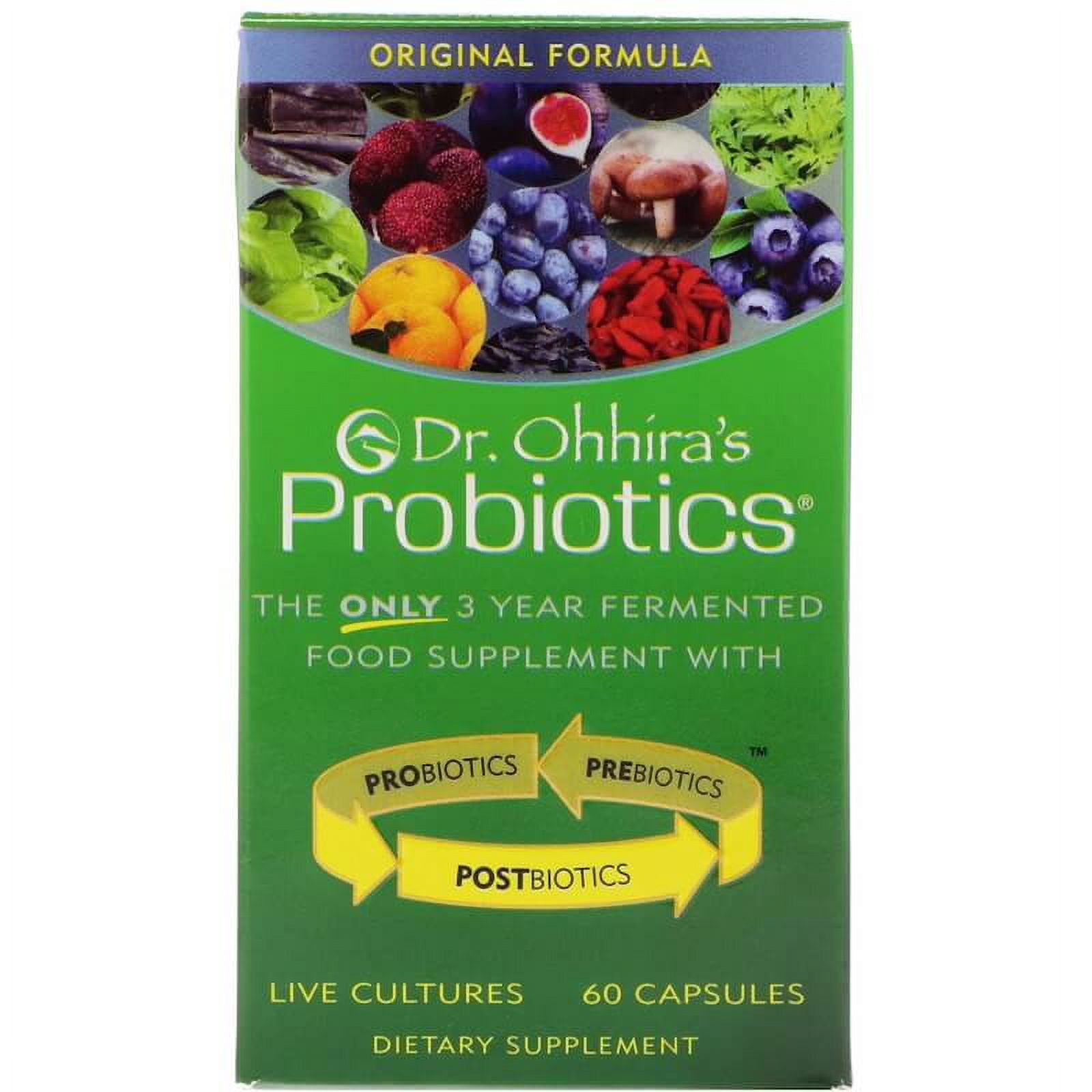 Dr. Ohhira's Essential Formulas Inc., Probiotics, Original Formula, 60 Capsules - 2 Packs
