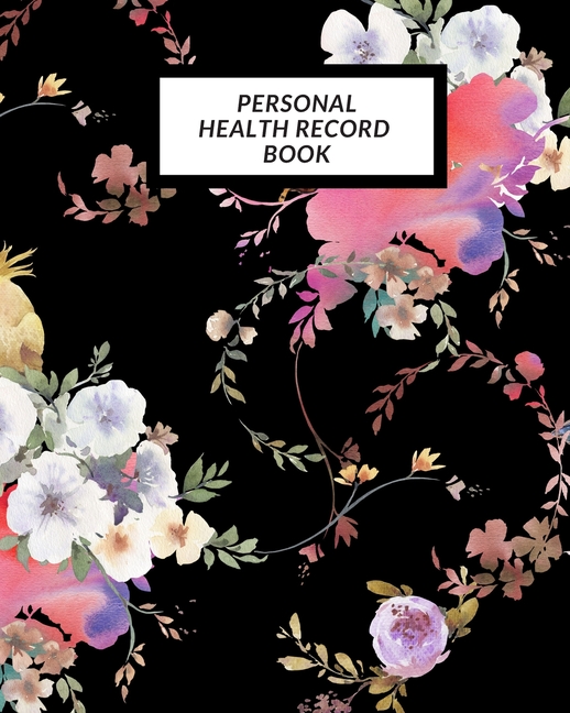 Personal Health Record Book Medical History Book, Personal Health