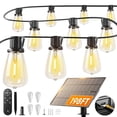 thumbnail image 1 of Cadena de luces solares Addlon 60+4 LED, 60 m, control remoto impermeable, 1 of 9