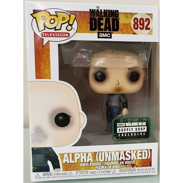 Funko POP! The Dead Alpha (Unmasked) #892 Exclusive Walmart.com