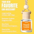 thumbnail image 5 of Osmore Car Air Freshener Hanging, Pistachio Salted Caramel, Long Lasting Scent 2-Pack, 5 of 8