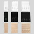 thumbnail image 3 of 9pcs Bra Extender Hooks 3 Rows Elastic Bra Extenders Bra Extension Strap Bra Buckle Underwear Extension Buckle Bra Clasp, 3 of 8