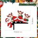 thumbnail image 4 of Xihbxyly Pegatina de Papá Noel para Puerta, Decoración Navideña con Reno y Diseño de Muñeco de Nieve, Fácil de Aplicar, Decoración Temporal, para Fiestas y Uso En El Hogar, Idea de Regalo Perfecta, 1, 4 of 5