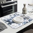 thumbnail image 6 of Microfibre Drying Mat for Kitchen Pioneer Dish Drying Drainer Mat Absorbent Colorful Floral Drying Mat Washing Up for Glass, Plate & Cup 16inch X 18inch, 6 of 7