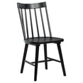 thumbnail image 6 of Middleton Solid Wood Dining Side Chair Black (Set of 2), 6 of 12