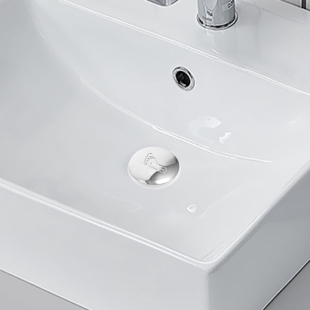FESTFENDS Tapón Para Drenaje De En Acero Inoxidable Con Sello Para Evitar Olores Plata