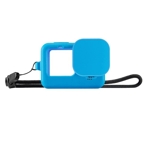 Funda Protectora de Silicona para Correa de Muñeca de 9 Cámaras Azul Sunnimix Caja de silicona protectora