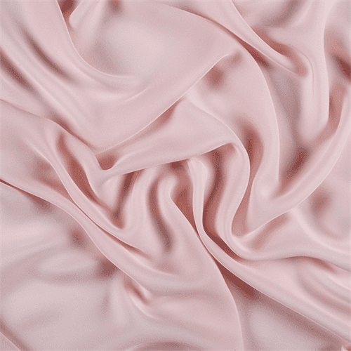 Blush Pink Silk Double Fabric By the Yard