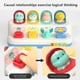 thumbnail image 4 of Juguetes de piscina, juguetes para bebés, juguetes para niños pequeños, juego de escondite para niños, caja de rompecabezas de relaciones casuales, caja de interruptores, juguetes coloridos de plástic, 4 of 9