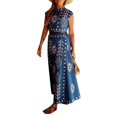 thumbnail image 2 of Women's Fashion Printed Vacation Co Ord Set: Chic Two Piece Dress Ensemble For Summer, 2 of 4