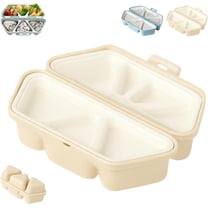 6 in 1 Onigiri Mold Set,Large Silicone Triangle Sushi Musubi Press Mold, Easy to Store Carry and Clean,Foldable Design and Non-stick for Picnic & Daily Storing Sushi and Making 