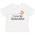 thumbnail image 3 of Inktastic I Love My Godmother Girls Baby T-Shirt, 3 of 5