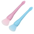 thumbnail image 1 of 2 brochas de silicona para mascarilla facial, brochas aplicadoras de mascarilla facial, brochas de silicona suave, rosa y azul, 1 of 1