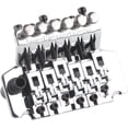 thumbnail image 2 of HUGFEGWE Electric Guitar Bridge System Metal Bridge for Rose Replacement(Silver) U2536-17344, 2 of 9