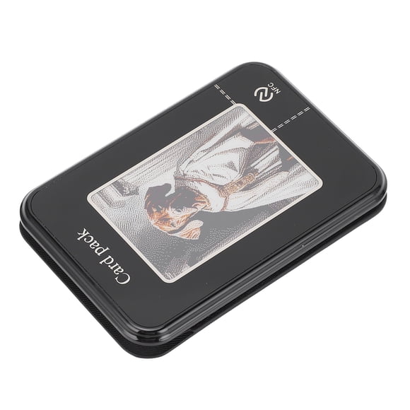 Soporte Magnético Para Billetera, Tarjetero Para Teléfono Celular, Pantalla De 3,52 Pulgadas, Agarre Cómodo, 3 Modos De Visualización, Proyección Trasera De Fotos NFC Para IOS
