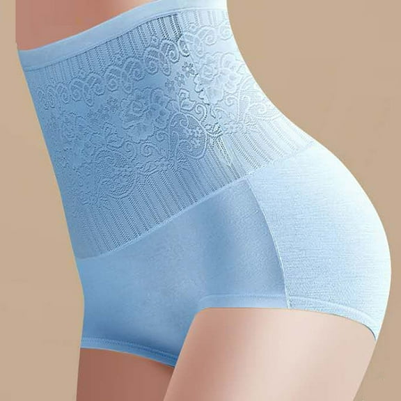 Underwear for Women Womens Underwear Cotton Briefs - High Waist Tummy Control Panties for Women Postpartum Underwear Soft