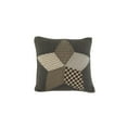 thumbnail image 4 of VHC Brands, Farmhouse Star, Cotton, 16x16, Quilted, Pillow, Black, 4 of 8