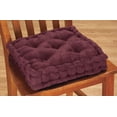 thumbnail image 2 of Tufted Booster Cushion, Burgundy, 2 of 3