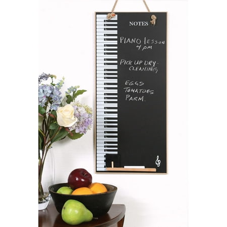 Piano Keys  Hanging Chalkboard Wall  Decor  Walmart  com